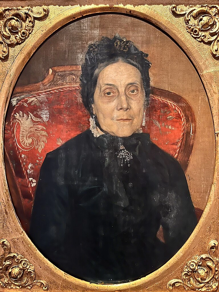 Ritratto di Katarina Krančević - Museo nazionale Pančevo, 1886